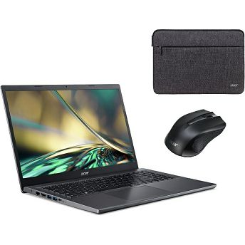 Notebook Acer Aspire 5, NX.K80EX.00H, 15.6" FHD, AMD Ryzen 3 5425U up to 4.1GHz, 16GB DDR4, 512GB NVMe SSD, AMD Radeon Graphics, no OS, Aluminijsko kućište, Jamstvo:2-fizička/1-pravna