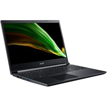 Notebook Acer Aspire Gaming 7, NH.QHDEX.00C, 15.6" FHD IPS, AMD Ryzen 5 5625U up to 4.3GHz, 16GB DDR4, 512GB NVMe SSD, NVIDIA GeForce RTX3050 4GB, no OS, Jamstvo:2-fizička/1-pravna