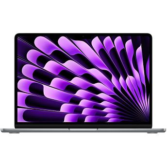 Notebook Apple MacBook Air 13" Retina, M3 Octa-Core, 8GB RAM, 256GB SSD, Apple 8-Core Graphics, CRO KB, Space Grey