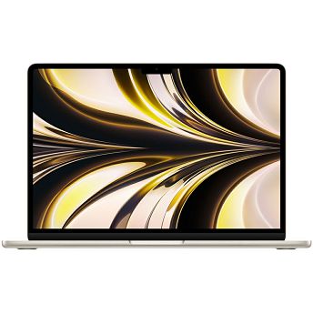 Notebook Apple MacBook Air 13.6" Retina, M2 Octa-Core, 8GB RAM, 512GB SSD, Apple 10-Core Graphics, INT KB, Starlight