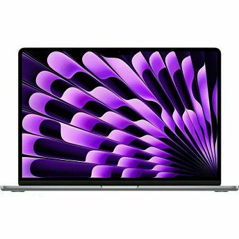 Notebook Apple MacBook Air 15.3" Retina, M2 Octa-Core, 8GB RAM, 256GB SSD, Apple 10-Core Graphics, INT KB, Space Grey