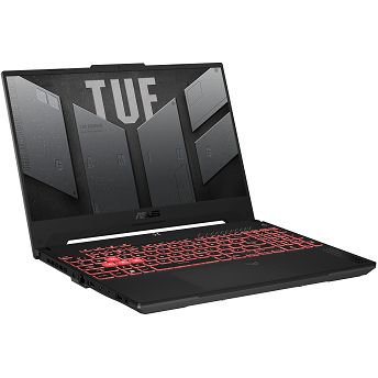 Notebook Asus Gaming TUF A15, FA507RF-HN019, 15.6" FHD IPS 144Hz, AMD Ryzen 7 6800HS up to 4.7GHz, 16GB DDR5, 512GB NVMe SSD, NVIDIA GeForce RTX2050 4GB, no OS, 2 god