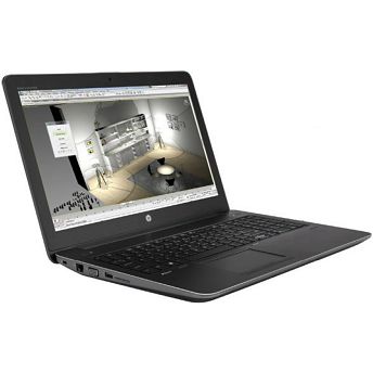 Refurbished notebook HP ZBook 15 G4, 15.6" FHD, Intel Core i7-7700HQ up to 3.8GHz, 16GB RAM, 256GB SSD, NVIDIA Quadro P1000, Win 10 Pro, 1 god