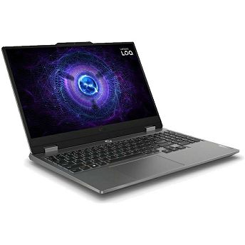 Notebook Lenovo Gaming LOQ, 83GS003HSC, 15.6" FHD IPS 144Hz, Intel Core i5 12450HX up to 4.4GHz, 16GB DDR5, 512GB NVMe SSD, NVIDIA GeForce RTX2050 4GB, no OS, 2 god