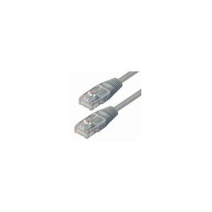 Kabel NaviaTec, mrežni, UTP, Cat5e, 5.0m, sivi