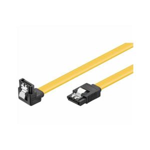Kabel NaviaTec, kutni SATA3, 0.2m, žuti
