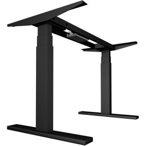 Okvir stola UVI Standard Sit Stand Frame Black, motorizirani