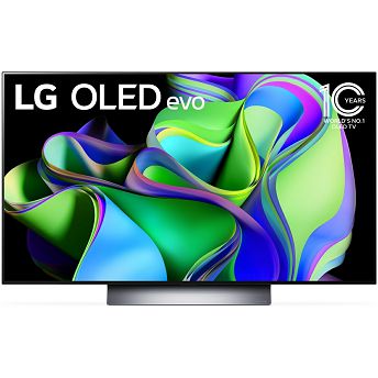TV LG 48" OLED48C31LA, OLED, 4K, 120Hz, Smart TV