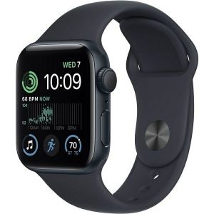 Pametni sat Apple Watch SE (2022) GPS, 40mm, Midnight Aluminium Case with Midnight Sport Band