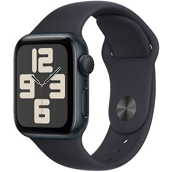 Pametni sat Apple Watch SE (2023) GPS, 40mm, Midnight Aluminium Case with Midnight Sport Band (M/L)