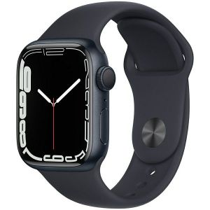 Pametni sat Apple Watch Series 7, 41mm Midnight Aluminium Case with Midnight Sport Band