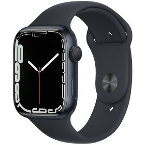 Pametni sat Apple Watch Series 7, 45mm Midnight Aluminium Case with Midnight Sport Band