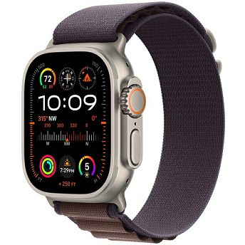 Pametni sat Apple Watch Ultra 2 GPS+Cellular, 49mm, Titanium Case, Indigo Alpine Loop (L)