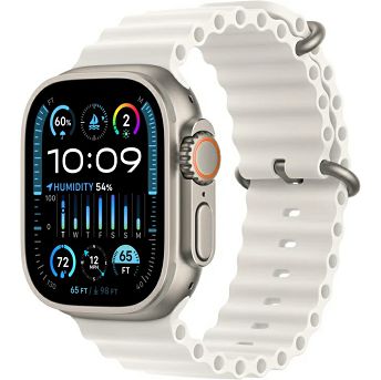 Pametni sat Apple Watch Ultra 2 GPS+Cellular, 49mm, Titanium Case, White Ocean Band