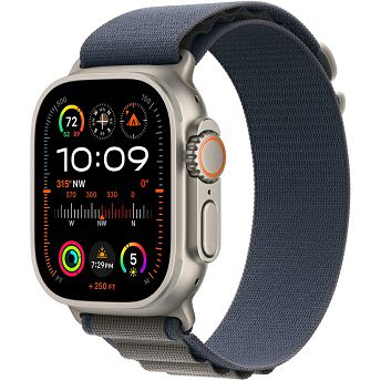 Pametni sat Apple Watch Ultra 2 GPS+Cellular, 49mm, Titanium Case, Blue Alpine Loop (L)