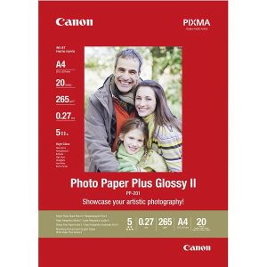 Papir Canon Photo Paper Plus Glossy II PP201, A4, 20 listova - MAXI PROIZVOD