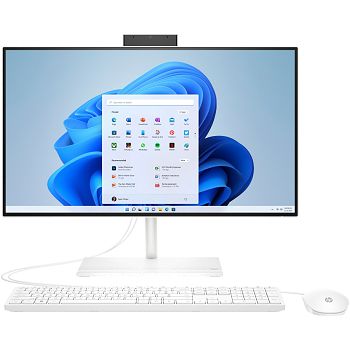 All in one HP AIO 24-cb0002ny, 593A6EA, 23.8" FHD VA, Intel Celeron J5040 up to 3.2GHz, 8GB DDR4, 256GB NVMe SSD, Intel UHD Graphics 605, no ODD, Win 11, 3 god