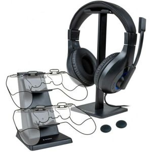PlayStation Combo Bigben 4V1, slušalice, stalak + dodaci (PS4)