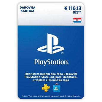 PlayStation e-bon 116,13€ (875Kn)