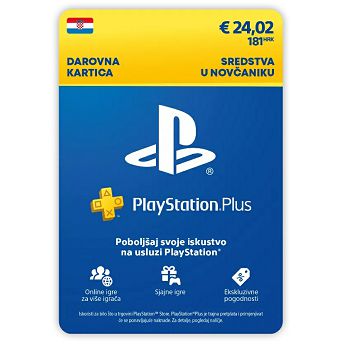 PlayStation e-bon 24,02€ (181Kn)
