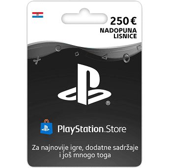 PlayStation e-bon 250,00€ (1883,63Kn)