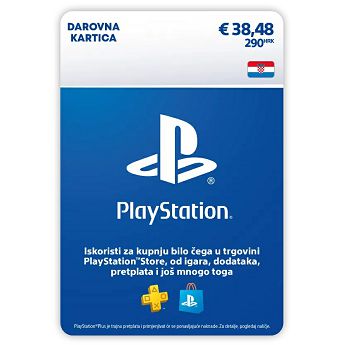 PlayStation e-bon 38,48€ (290Kn)