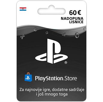 PlayStation e-bon 60,00€ (452,07Kn)