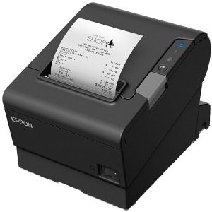 POS printer Epson TM-T88VI, USB, RS232, Ethernet, black 