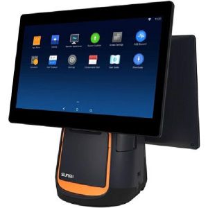 POS sistem Sunmi T2s, 39.6 cm (15,6''), Android, black, orange