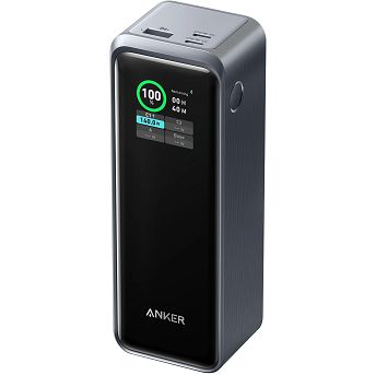 Power Bank Anker Prime, 27650mAh, 140W, USB-A, 2xUSB-C, crni