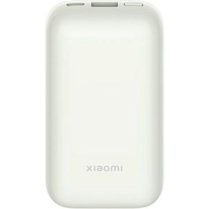 Power Bank Xiaomi Pocket Edition Pro, 10000mAh, 33W, USB-A, USB-C, Ivory
