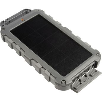 Power Bank Xtorm Fuel Solar, 10000mAh, 20W, 2xUSB-A, USB-C, solarni, sivi
