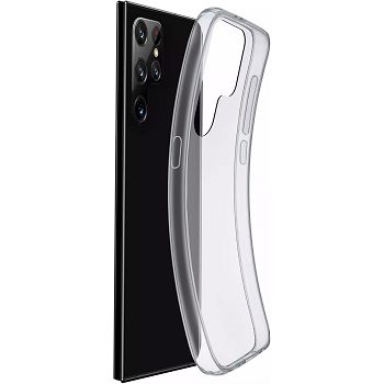 Maskica za mobitel Cellularline Fine, za Samsung Galaxy S22 Ultra, prozirna