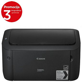 Printer Canon laser i-SENSYS LBP6030B, crno bijeli ispis, USB, A4 + 2xCanon toner CRG725 (black)