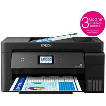 Printer Epson EcoTank L14150, CISS, ispis, kopirka, skener, faks, duplex, USB, WiFi, A3
