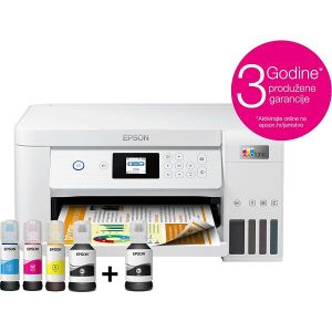 Printer Epson EcoTank L4266, CISS, ispis, kopirka, skener, duplex, WiFi, USB, A4