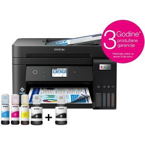 Printer Epson EcoTank L6290, CISS, ispis, kopirka, skener, faks, duplex, USB, WiFi, A4