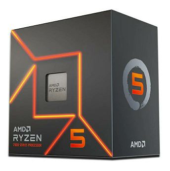 Procesor AMD Ryzen 5 7600 (6C/12T, 5.1GHz, 32MB, AM5), 100-100001015BOX