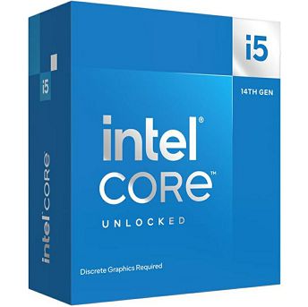 Procesor Intel Core i5-14600KF (14C/20T, up to 5.5GHz, 24MB, LGA1700), BX8071514600KF