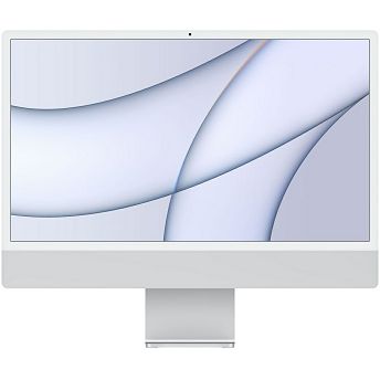 All in one Apple iMac 24" Retina, M1 Octa-Core, 8GB RAM, 512GB SSD, Apple 8-core Graphics, INT KB, Silver