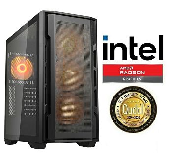 Računalo INSTAR Gamer DIONE, Intel Core i7 12700F up to 4.9GHz, 16GB DDR4, 1TB NVMe SSD, AMD Radeon RX6900XT 16GB, No ODD, 2 god jamstvo