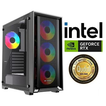 Računalo INSTAR Gamer Prime, Intel Core i5 11400 up to 4.4GHz, 16GB DDR4, 500GB NVMe SSD, NVIDIA GeForce RTX3050 6GB, No ODD, 5 god jamstvo