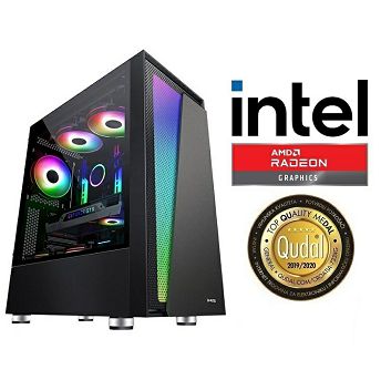 Računalo INSTAR Gamer Prime, Intel Core i5 14400F up to 4.7GHz, 16GB DDR4, 1TB NVMe SSD, AMD Radeon RX7600 8GB, No ODD, 5 god jamstvo