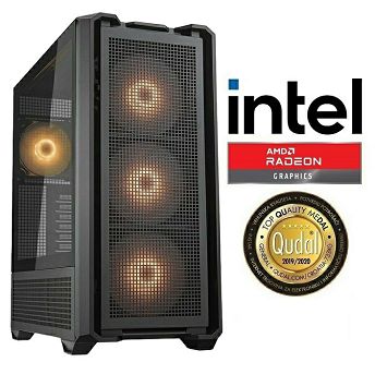 Računalo INSTAR Gamer Thor, Intel Core i7 14700K up to 5.6GHz, Vodeno hlađenje, 32GB DDR5, 1TB NVMe SSD, AMD Radeon RX7900 16GB, No ODD, 5 god jamstvo