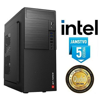 Računalo INSTAR Master, Intel Core i3 10100 up to 4.30GHz, 12GB DDR4, 500GB NVMe SSD, Intel UHD Graphics 630, DVD-RW, 5 god jamstvo