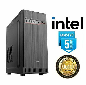 Računalo INSTAR Professional, Intel Core i5 12400 up to 4.4GHz, 16GB DDR4, 1TB NVMe SSD, Intel UHD Graphics 730, DVD-RW, 5 god jamstvo
