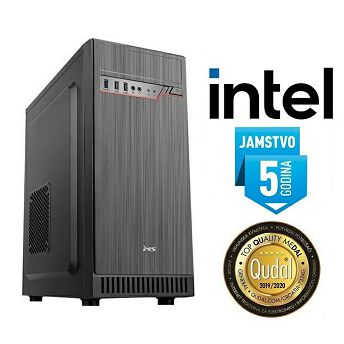 Računalo INSTAR Professional, Intel Core i5 14400 up to 4.7GHz, 16GB DDR4, 1TB NVMe SSD, Intel UHD Graphics 730, DVD-RW, 5 god jamstvo
