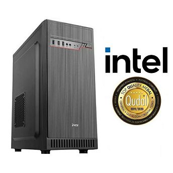 Računalo INSTAR Starter, Intel Quad Core J4125 up to 2.7GHz, 8GB DDR4, 240GB SSD, Intel UHD Graphics 600, Win 11 Home, 2 god jamstvo