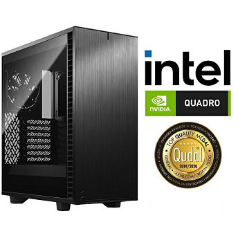 Računalo INSTAR Workstation, Intel Core i7 13700F up to 5.2GHz, Vodeno hlađenje, 16GB DDR5, 1TB NVMe SSD, NVIDIA T1000 8GB, no ODD, 5 god jamstvo