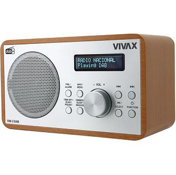 Radio Vivax Vox DW-2 DAB, 10W, smeđi